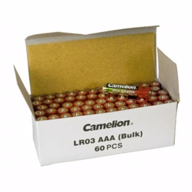 Camelion 60 stk.LR03 / AAA Alkaline batterier 